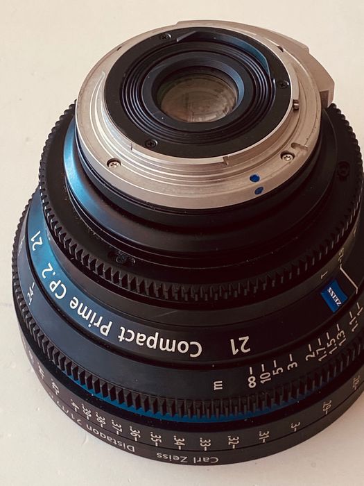 6 lentes prime Zeiss CP.2 EF e PL Mount - CINEMA - IMACULADAS!