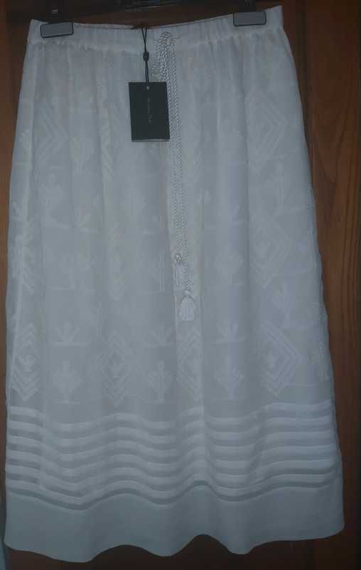 Saia 100% viscose Massimo Dutti