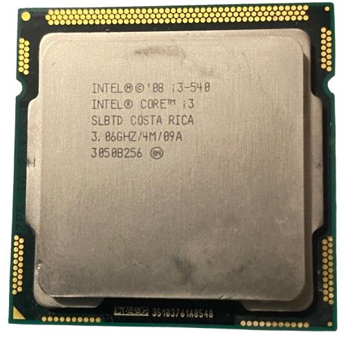 Procesor intel i3-540 z chlodzeniem