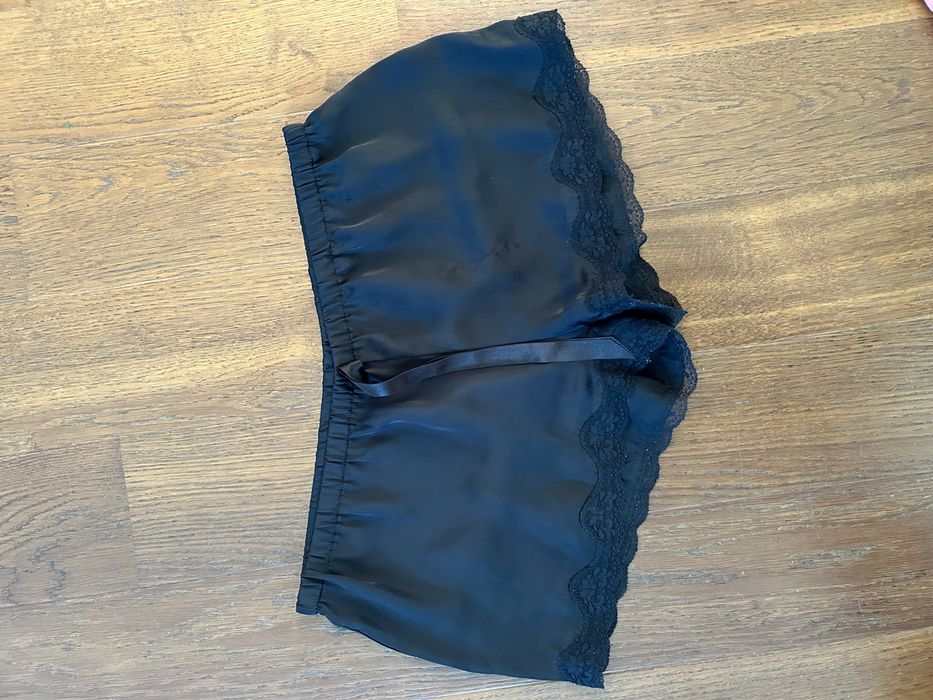 nowe satynowe spodenki szorty piżama pidżama h&m