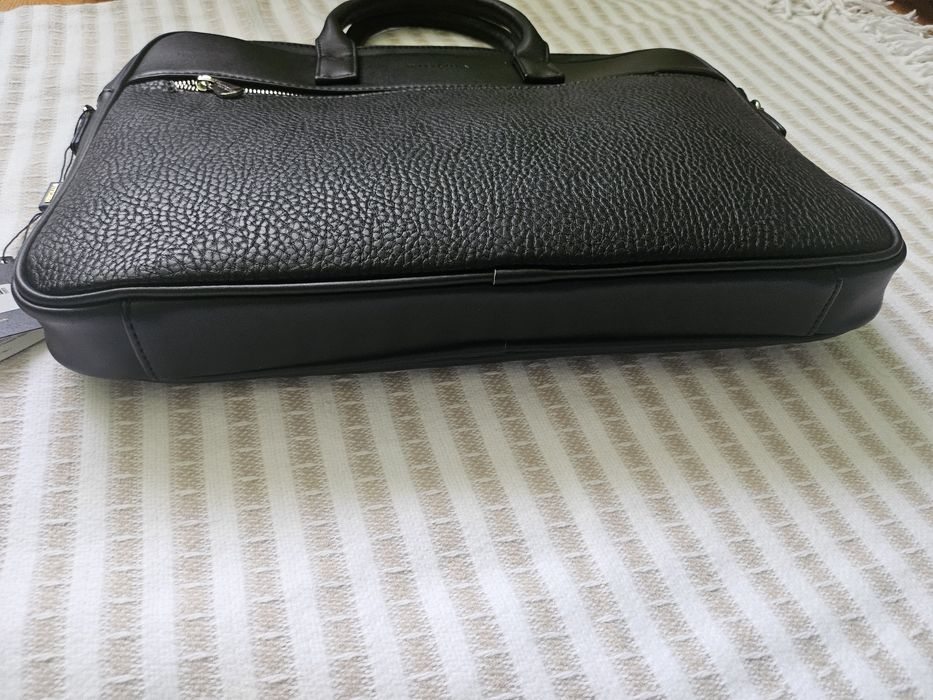 Wittchen torba na laptopa 15,6 cala ze skóry.