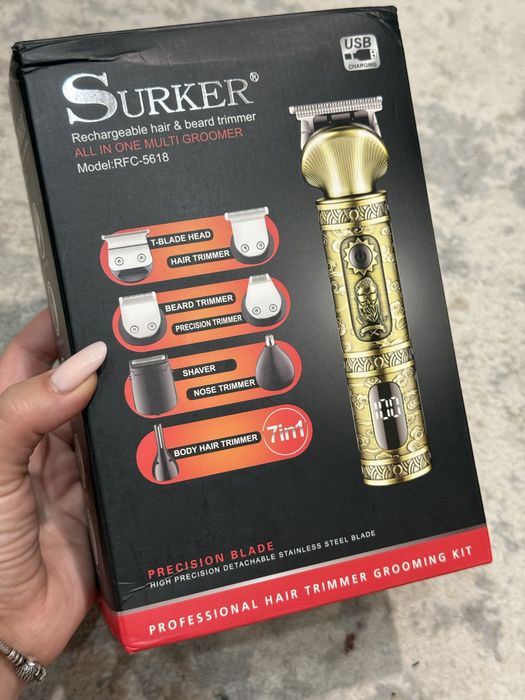 Тример для волосся та бороди Surker All-in-One Multi Groomer