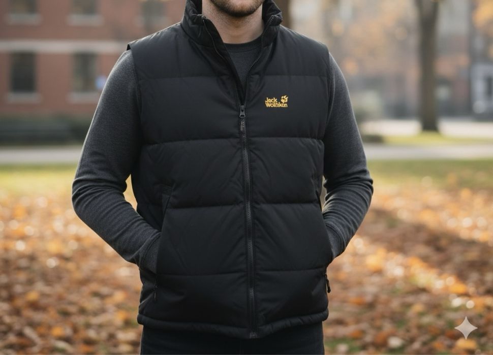 Пуховий Жилет Jack Wolfskin (L-XL) – Стан ТОП!