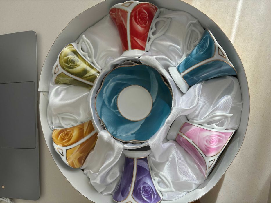 Coffee set 6 chávenas NOVO - Royal England