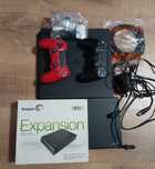 ps 4 slim 500 gb/Гб 2 джойстика +внешний винчестер 2 tb/тб и аккаунт