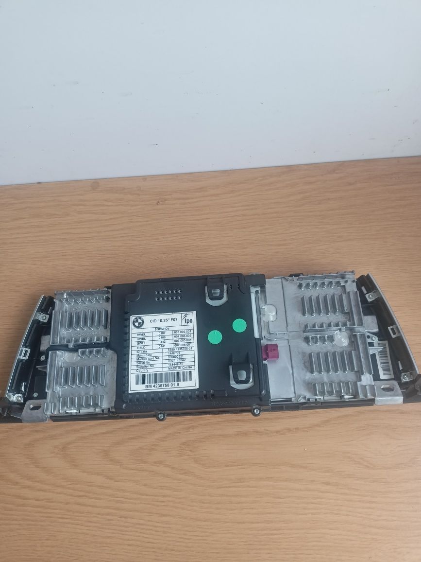 Monitor wyświetlacz CIC BMW F07