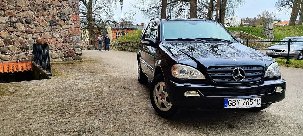 Mercedes-Benz ML Mercedes ML 350 ,W163, 235 KM, BENZYNA + LPG, hak 3.5t.