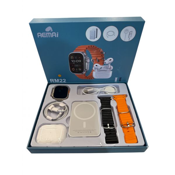 Smartwatch AEMAI RM22 – Kit Completo