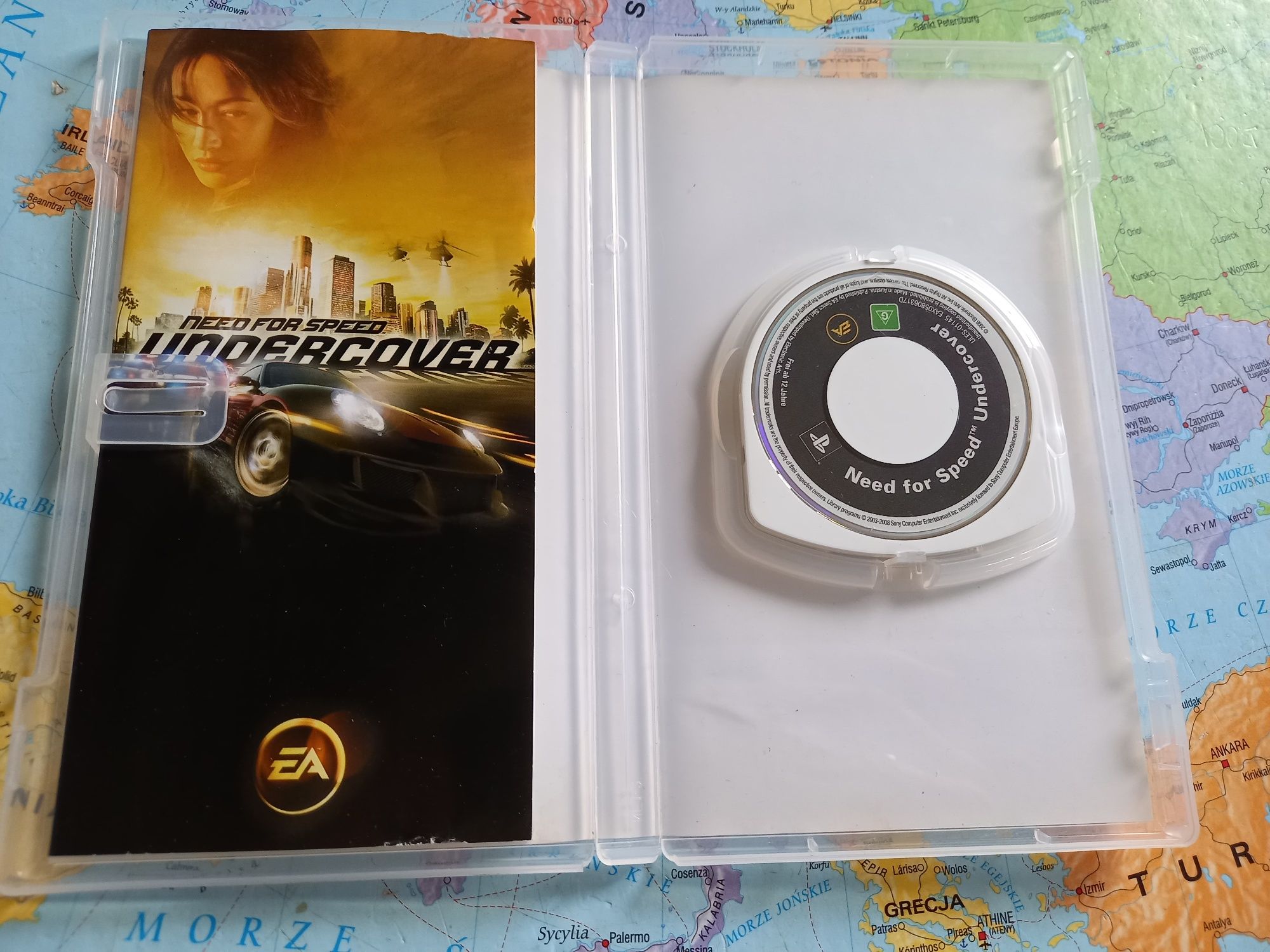 Gra Sony psp need for speed undercover