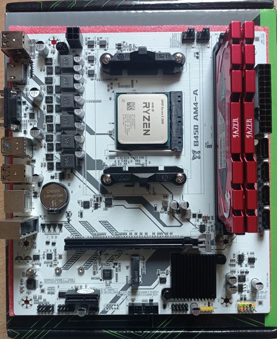 Игровой комплект MACHINIST B450 + Ryzen 3600 + ddr4 3200mhz 16gb (2×8)