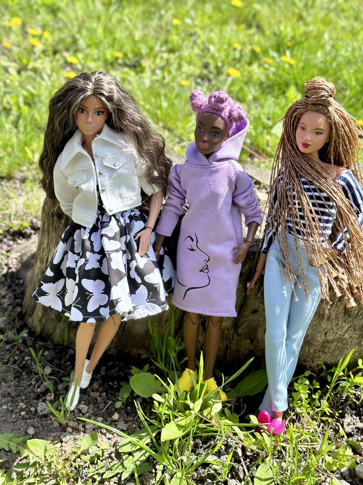 Одежда для кукол Barbie, Барби пышки, Кена, petit петит