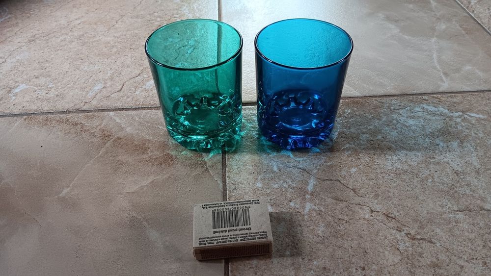 Szklanki do napoi 2 sztuki, vintage, 0,2l   2