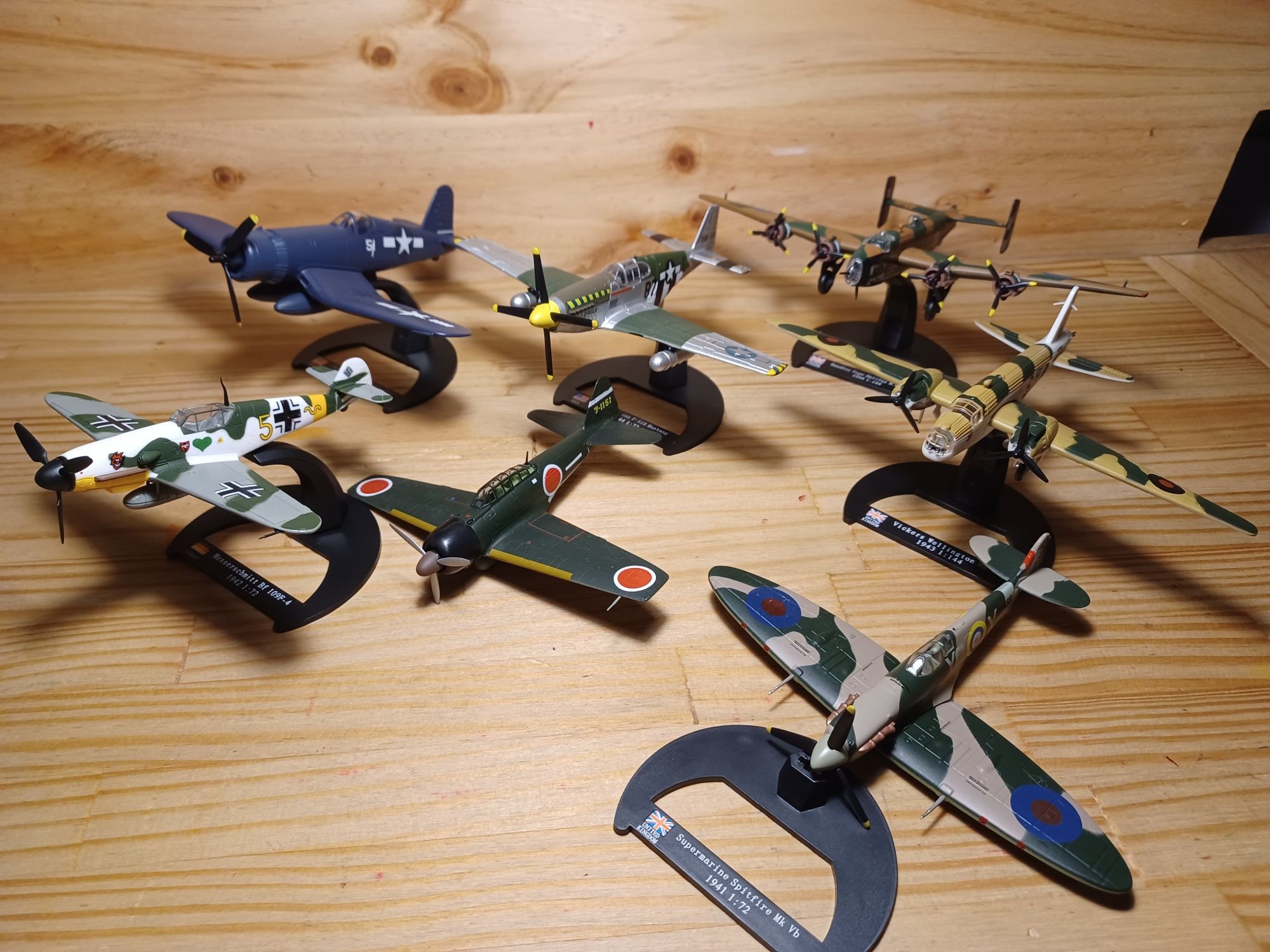 Aviões de coleção da segunda guerra mundial