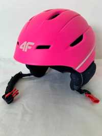 Kask narciarski dziecięcy 4F - różowy