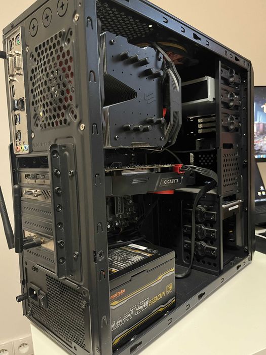 Komputer stacjonarny do gier / pracy – i5-7500, GTX 1070, 16GB RAM