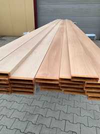 Profil wzór drewna 100X20mm imitacja/ aluminium/ ocynkowany