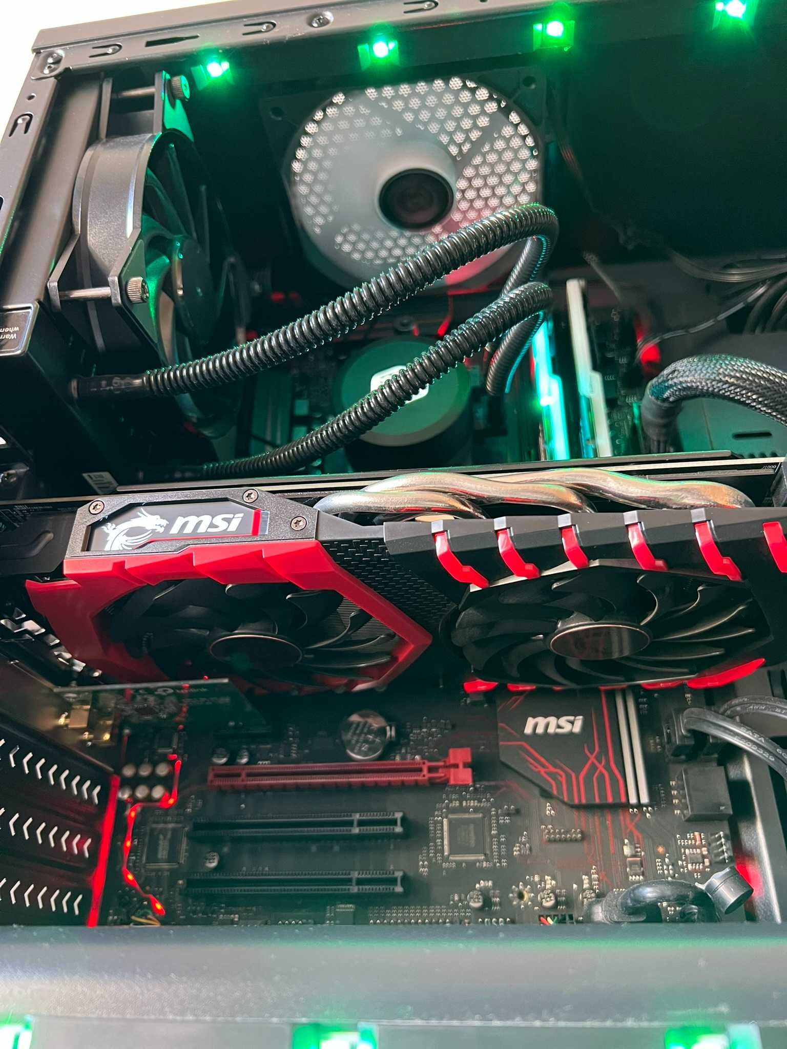 PC Gaming + MONITOR AOC 27" Gaming (RYZEN 5, RX 580 X 8GB)