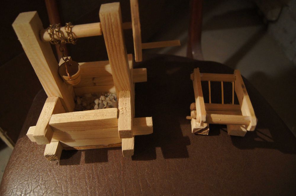 Studnie/Żłóbki do szopki bożonarodzeniowej