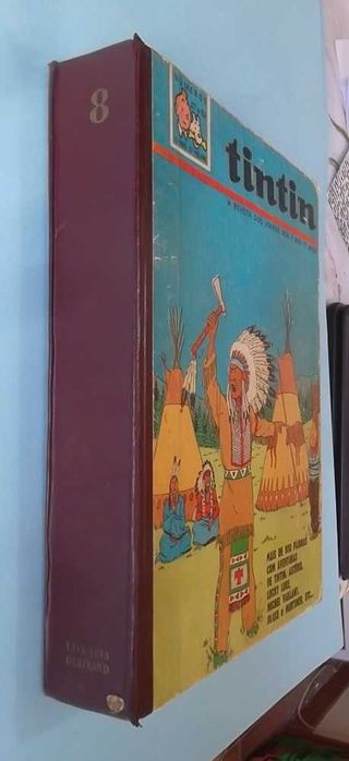 TINTIN - Volumes encadernados Nº 12 a 23