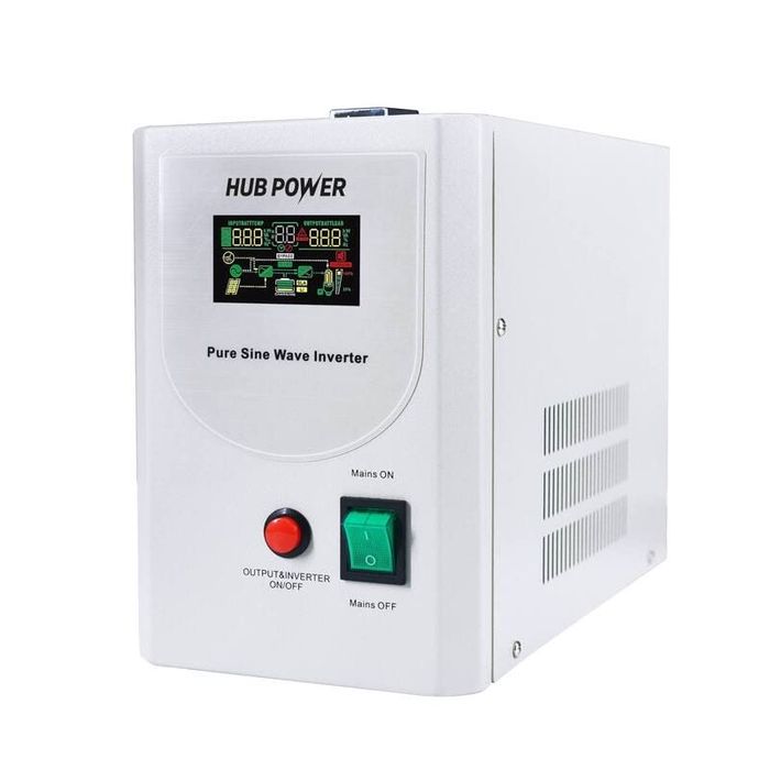 Інвертор Hub Power HPU-1512 1500ВА/1200Вт з чистою синусоїдою