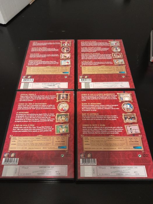 DVDs Simpsons (clássicos)