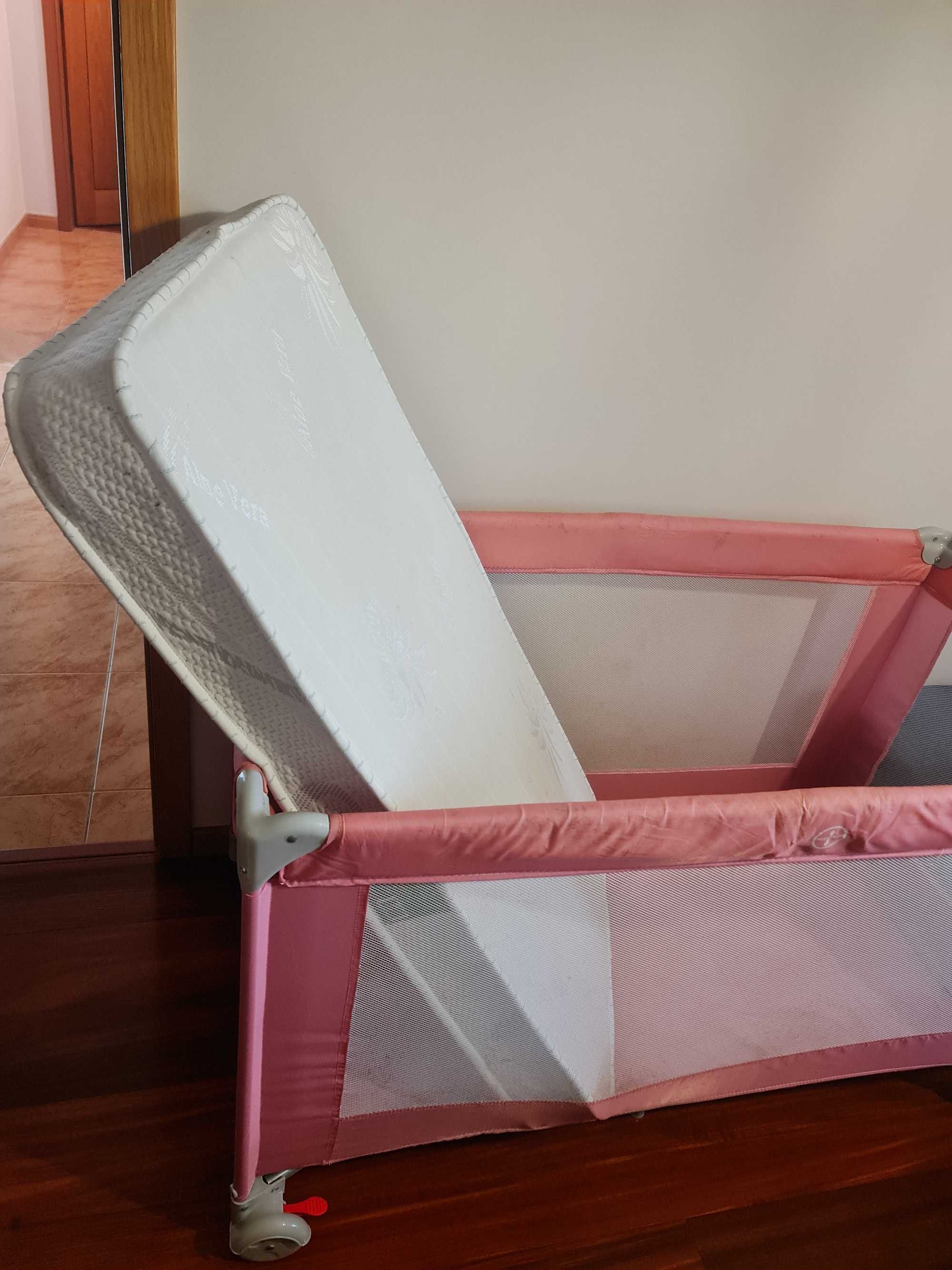 Cama viagem + colchão