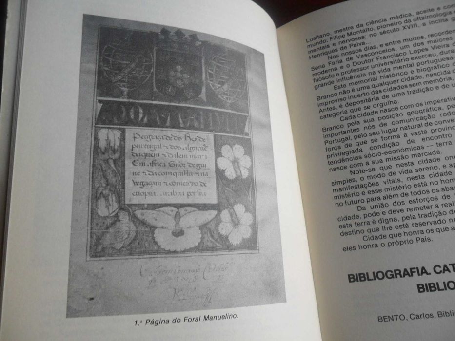 "Bibliografia da Cidade de Castelo Branco" -Ernesto Pinto Lobo - 1ª Ed