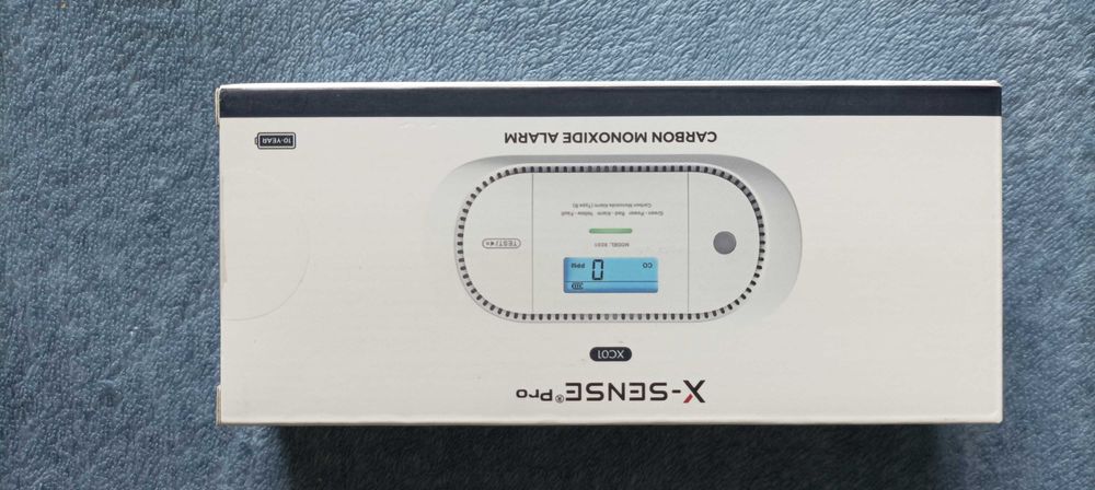 Czujnik Tlenku Węgla Czadu X-SENSE XC01-R,CERTYFIAT