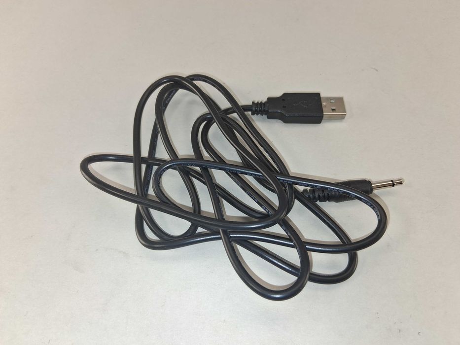 N177 Kabel Przejściówka Ładowania Danych USB-A na Mini Jack 3,5 mm