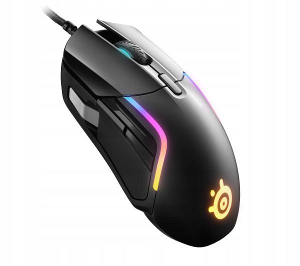 Mysz Steelseries Rival 5 Gamingowa Moba Mmo Usb Rgb Czarna