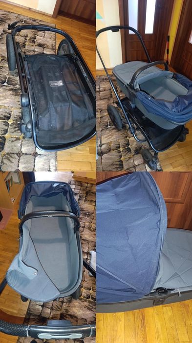 Wózek bliźniaczy podwójny quinny hubb duo . Duży zestaw