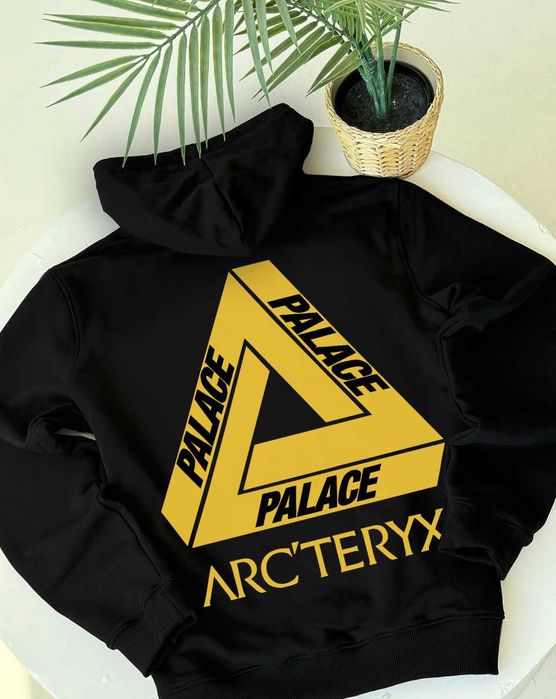 Черная кофта Arcteryx GorpCore // Артерикс Худи ХС С М Л ХЛ