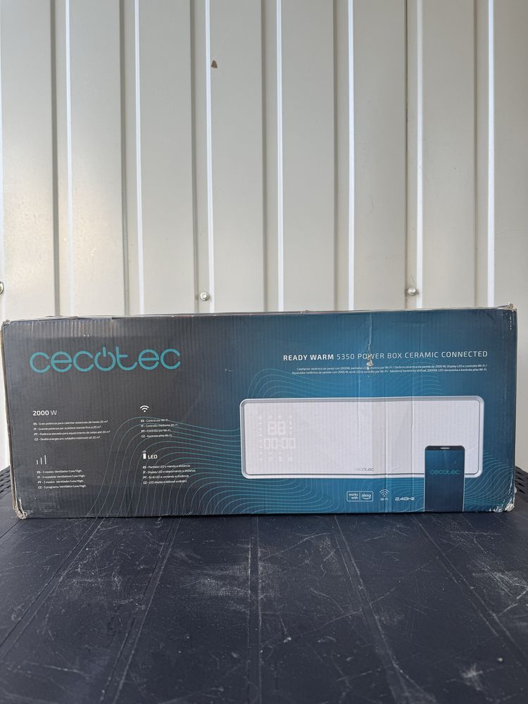Cecotec Ceramiczny grzejnik ścienny Ready Warm 5350 / 2000W