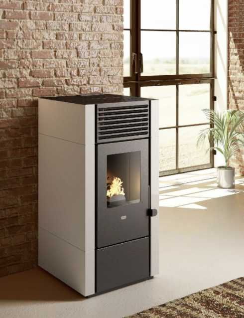 Kominek na pellet PREMIUM AUTOMAT 2 wentylatory DGP ogrzewanie 70-80m2