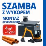 Szamba betonowe z Wykopem, Zbiornik na deszczówkę KOMPLEKSOWO