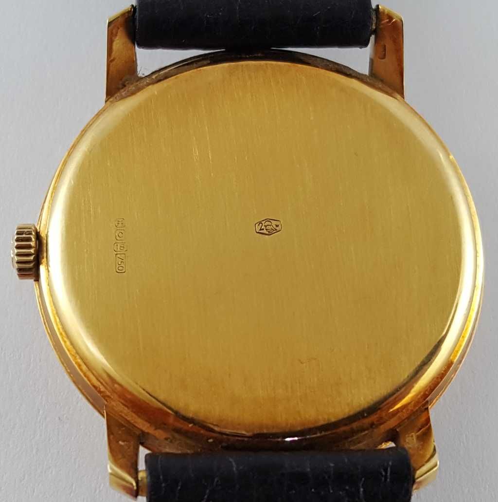 Złoty zegarek OMEGA - 0,750 - 33 mm z 1974 roku - kilka razy używana