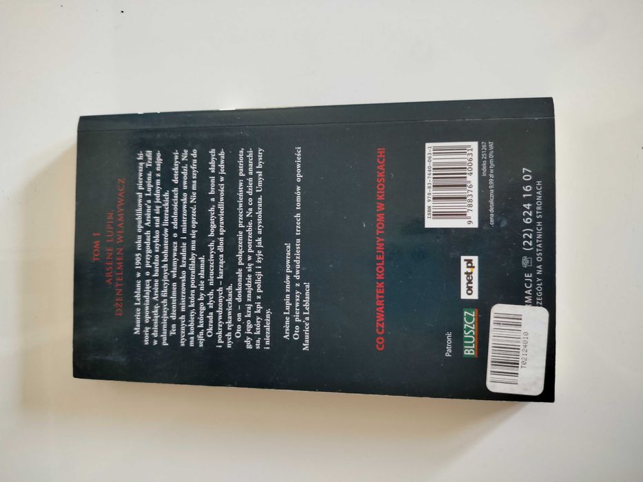 Tom 1 "Arsene Lupin: dżentelmen-włamywacz"