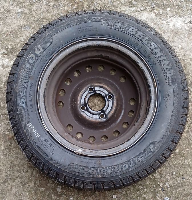 Продам зимову гуму та диски R13, Kapsen