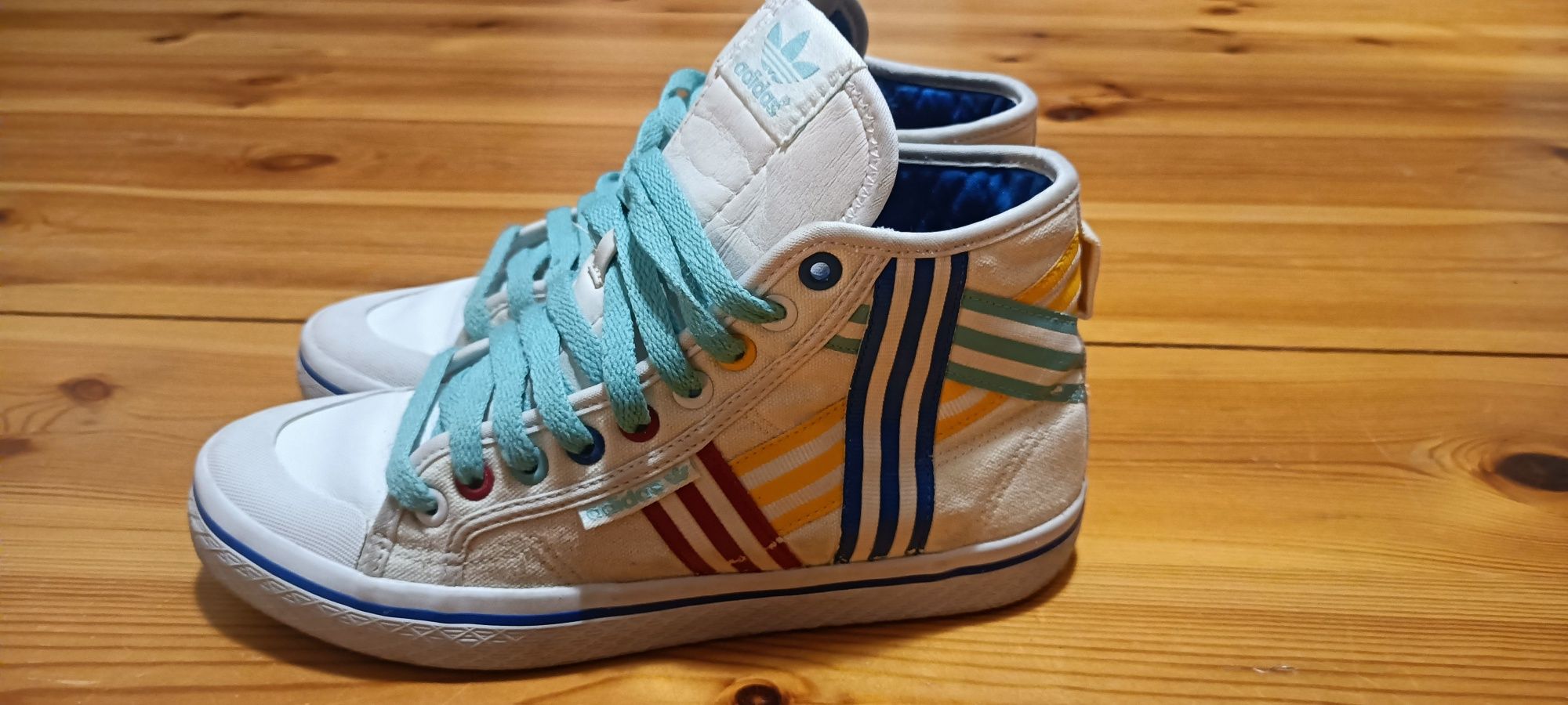 Wysokie trampki tenisówki 38, Adidas, od zaraz, vintage , oldschool