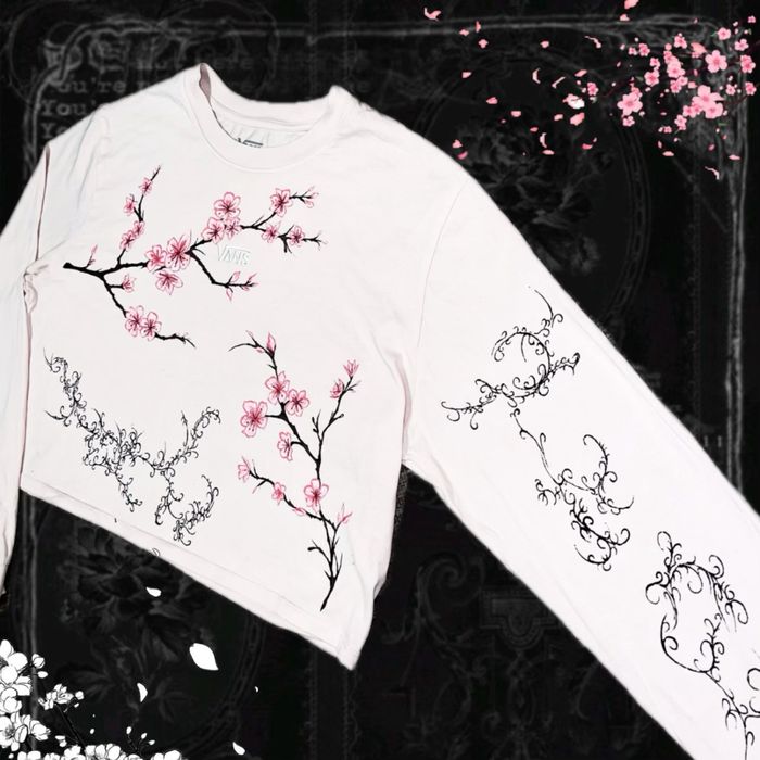 лонг vans custom sakura cybersigilism