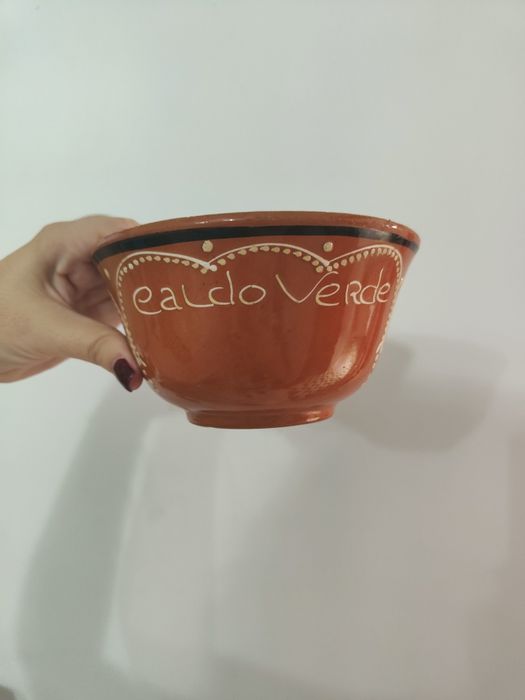 Tigela Decorada em Barro