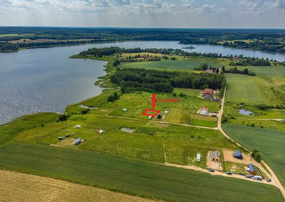 ***Działka rekreacyjna nad jeziorem Blanki*** Mazury