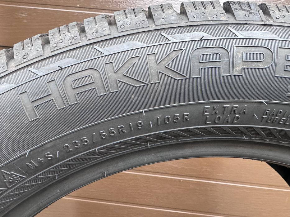 J Nowe opony zima 235/55/19 Nokian R5 SUV 9mm 2024r. KPL