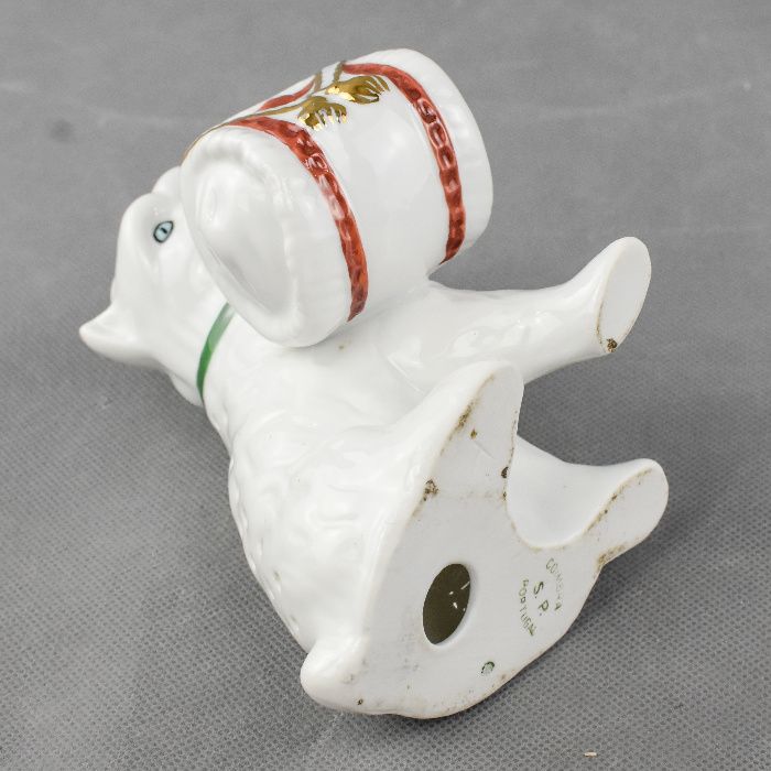 Paliteiro em porcelana em forma de gato SP Coimbra