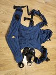 LennyLamb Nosidełko ergonomiczne Baby Size - Kobalt - splot jodełkowy
