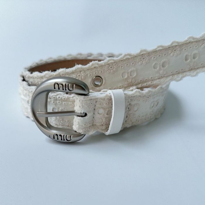 Ремінь Miu Miu кружево