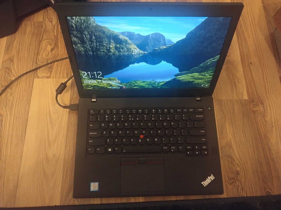 laptop biznesowy lenovo thinkpad t470p 32 gb i7 win 10 ssd nvme 512 gb