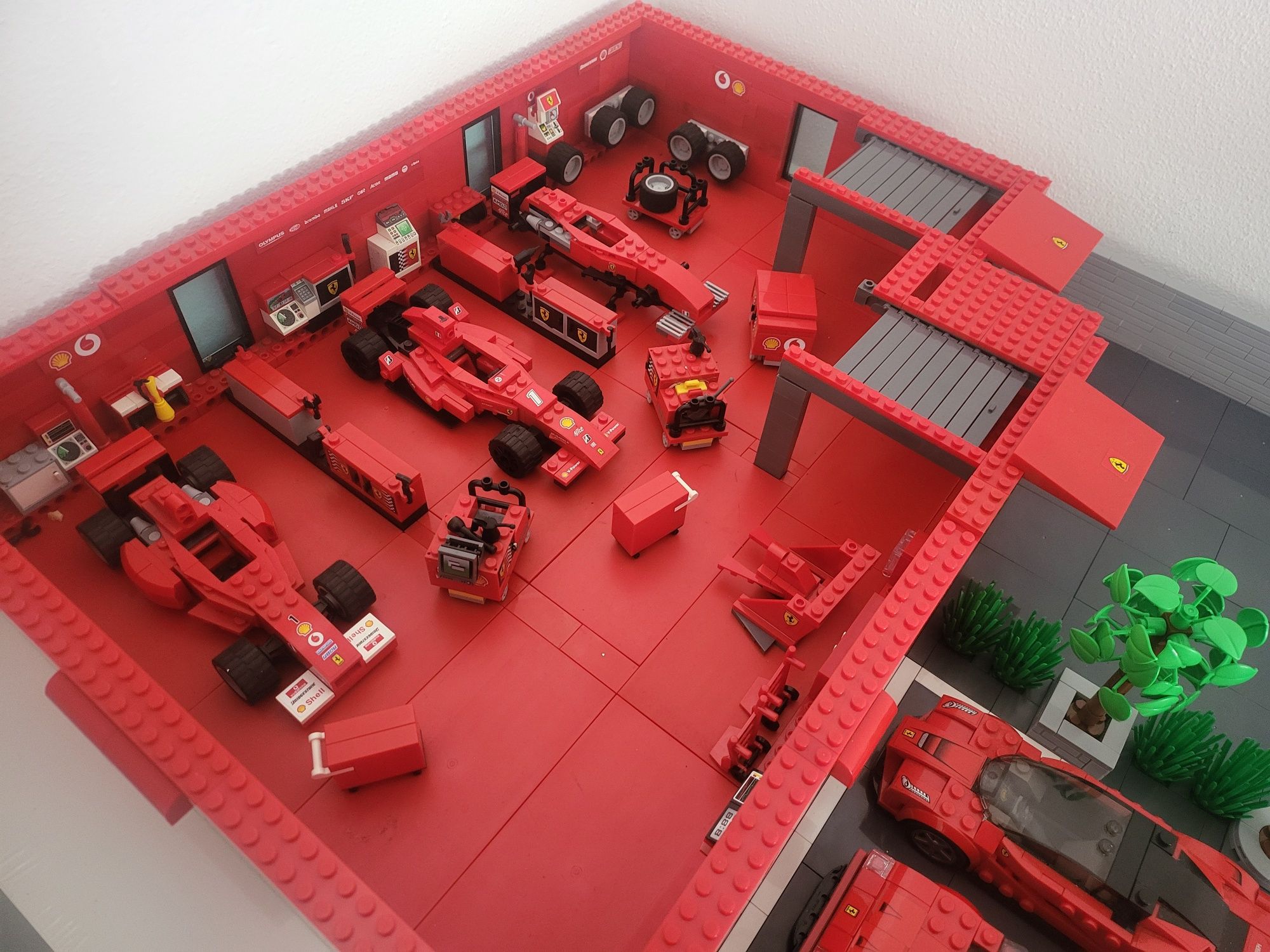 Vendo MOC lego garagem ferrari