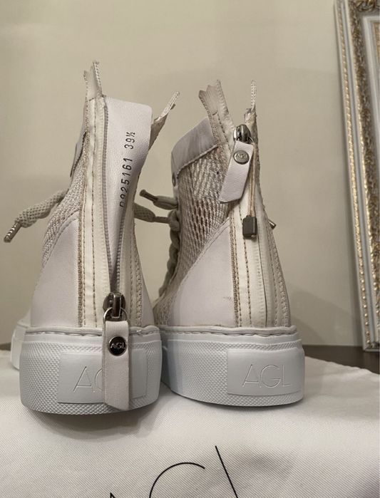 39-40 AGL Attilio Giusti Leombruni Італія оригінал шкіра 26см