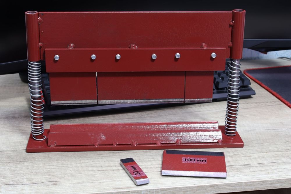 Сегментный листогиб, приставка к прессу